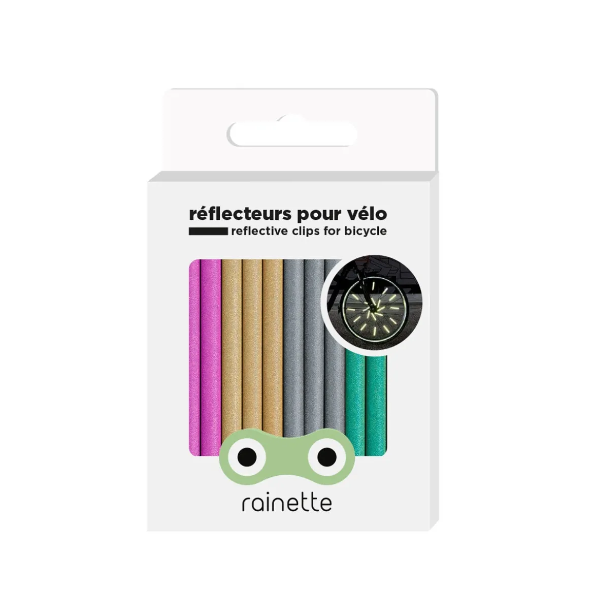 Réflecteurs pour rayons de vélo Multicolore