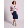 Sac Banane Olivia - Rayures Fines Bleu