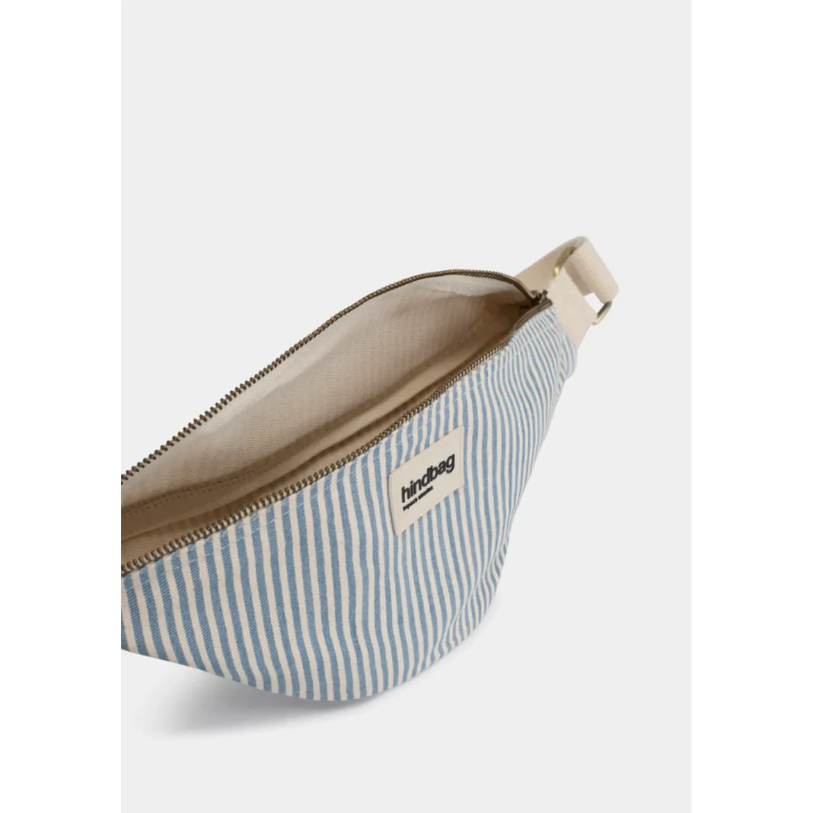Sac Banane Olivia - Rayures Larges Bleu