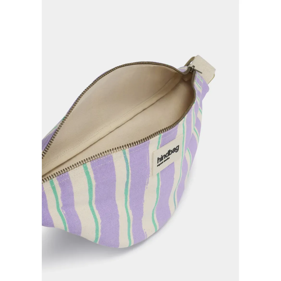Sac Banane Olivia - Rayures Larges Violet