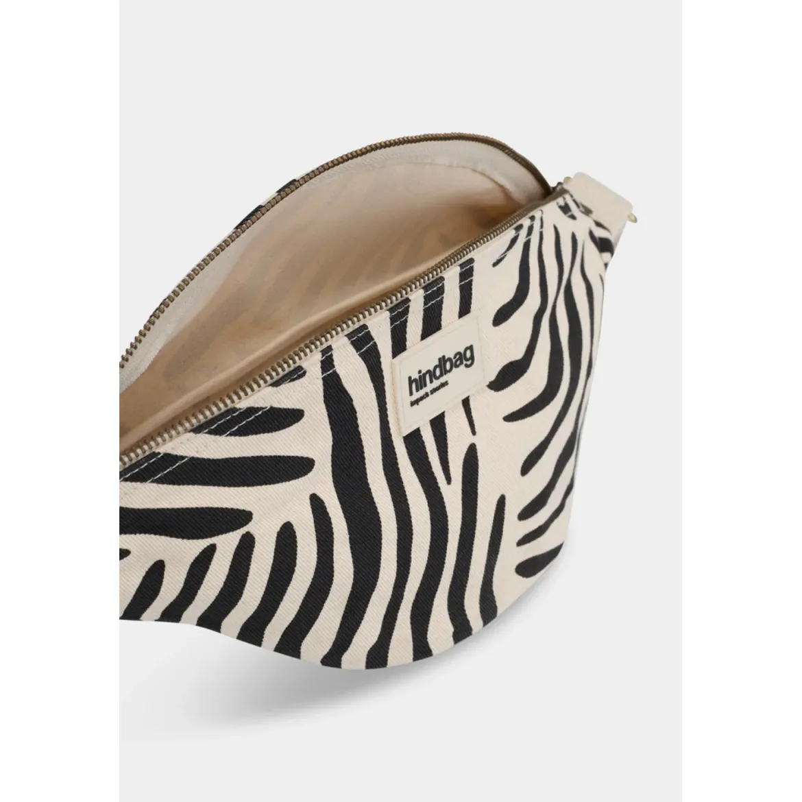 Sac Banane Olivia - Zèbres écru
