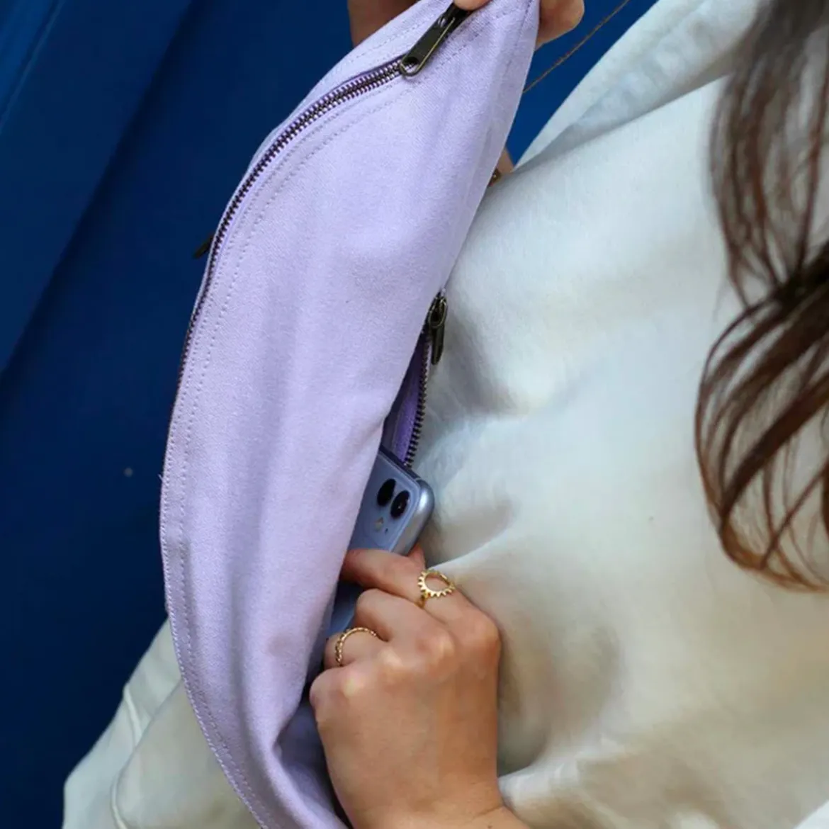 Sac Banane Sofia XL - Lilas
