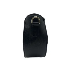 Sac bandoulière - Cuir Grainé Madelena Noir