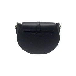 Sac bandoulière - Cuir Grainé Madelena Noir