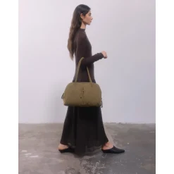 Sac Brooklyn Bag - Suede - Khaki