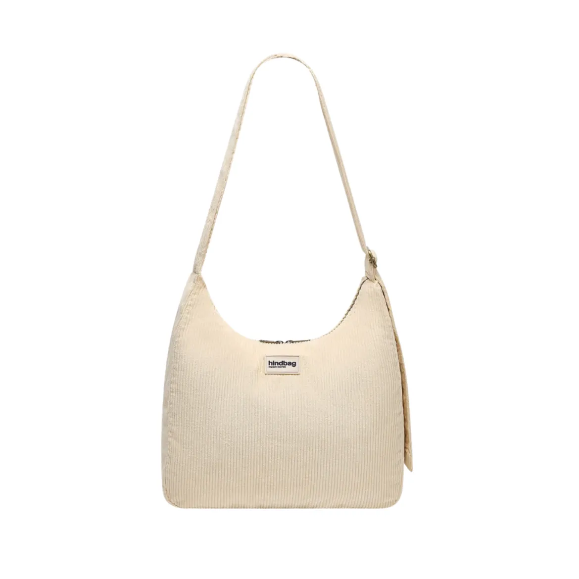 Sac hobo Claire - Velours Beige