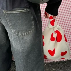 Sac Maille - Cœurs Crème