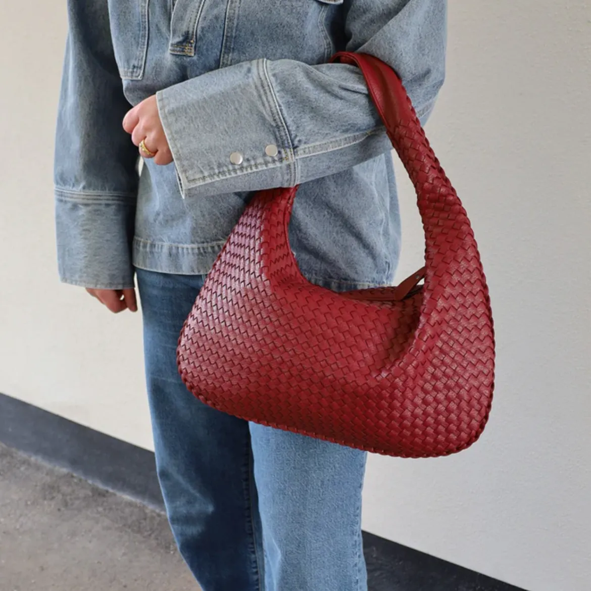 Sac à main Maria - Bordeaux