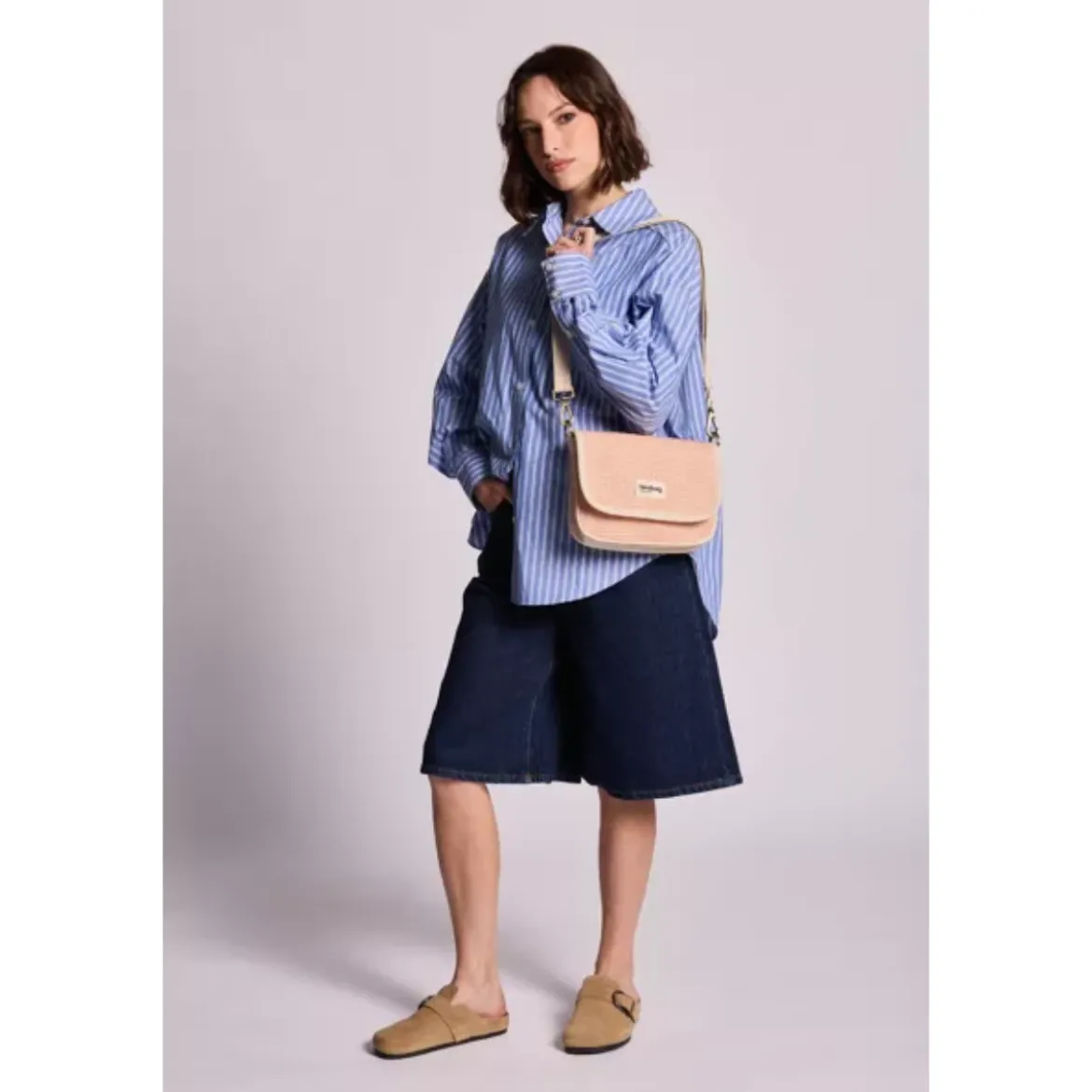 Sac Margault - Tressage Corail