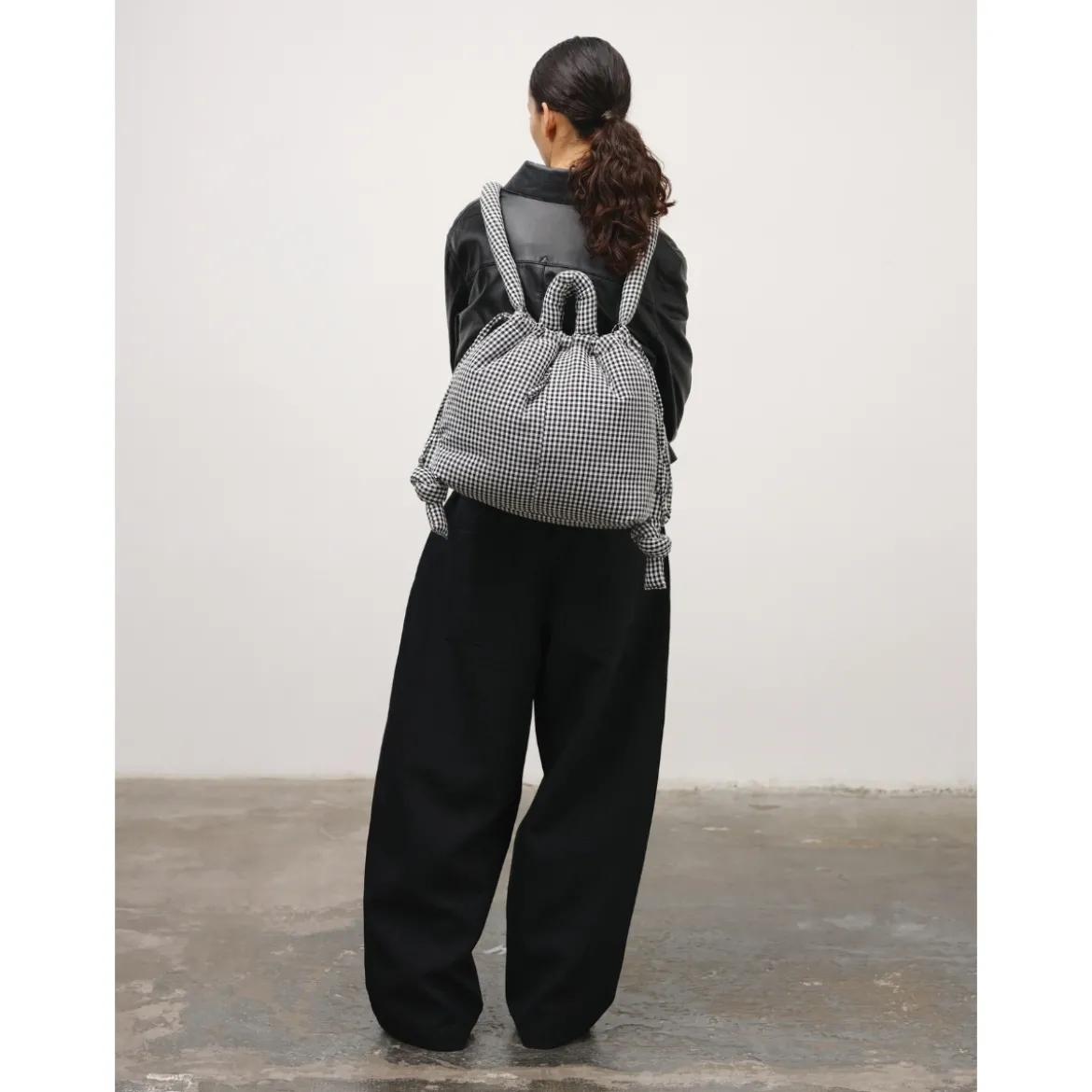 Sac Ona Mini - Soft Vichy Black