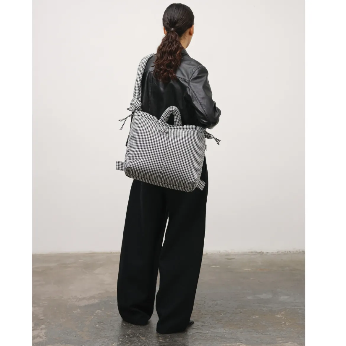 Sac Ona Mini - Soft Vichy Black