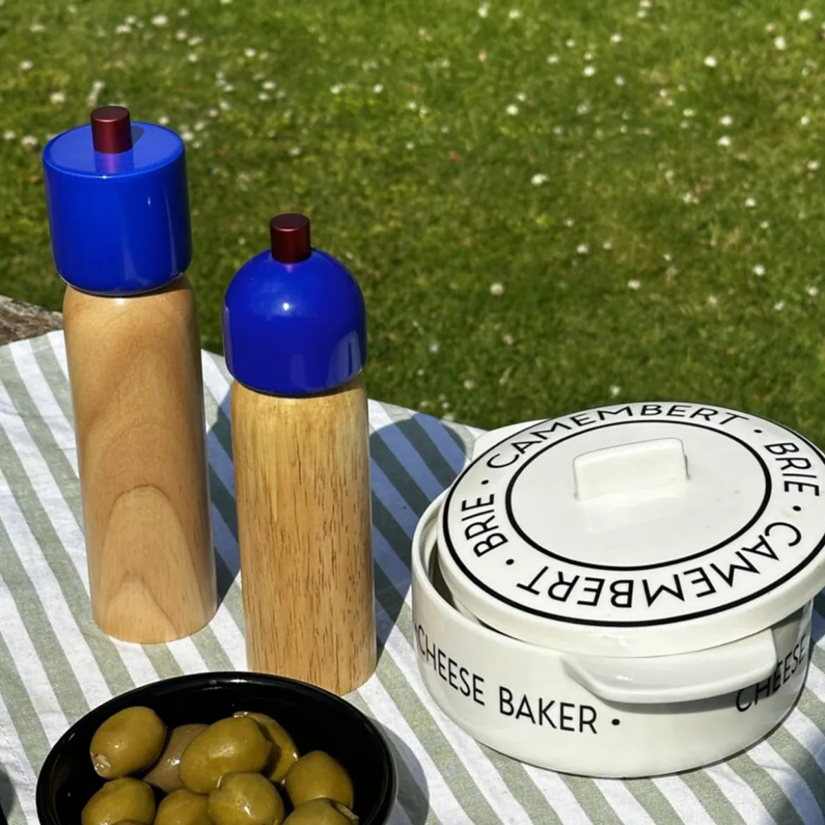 Salière Poivrière - Bleu/Rouge