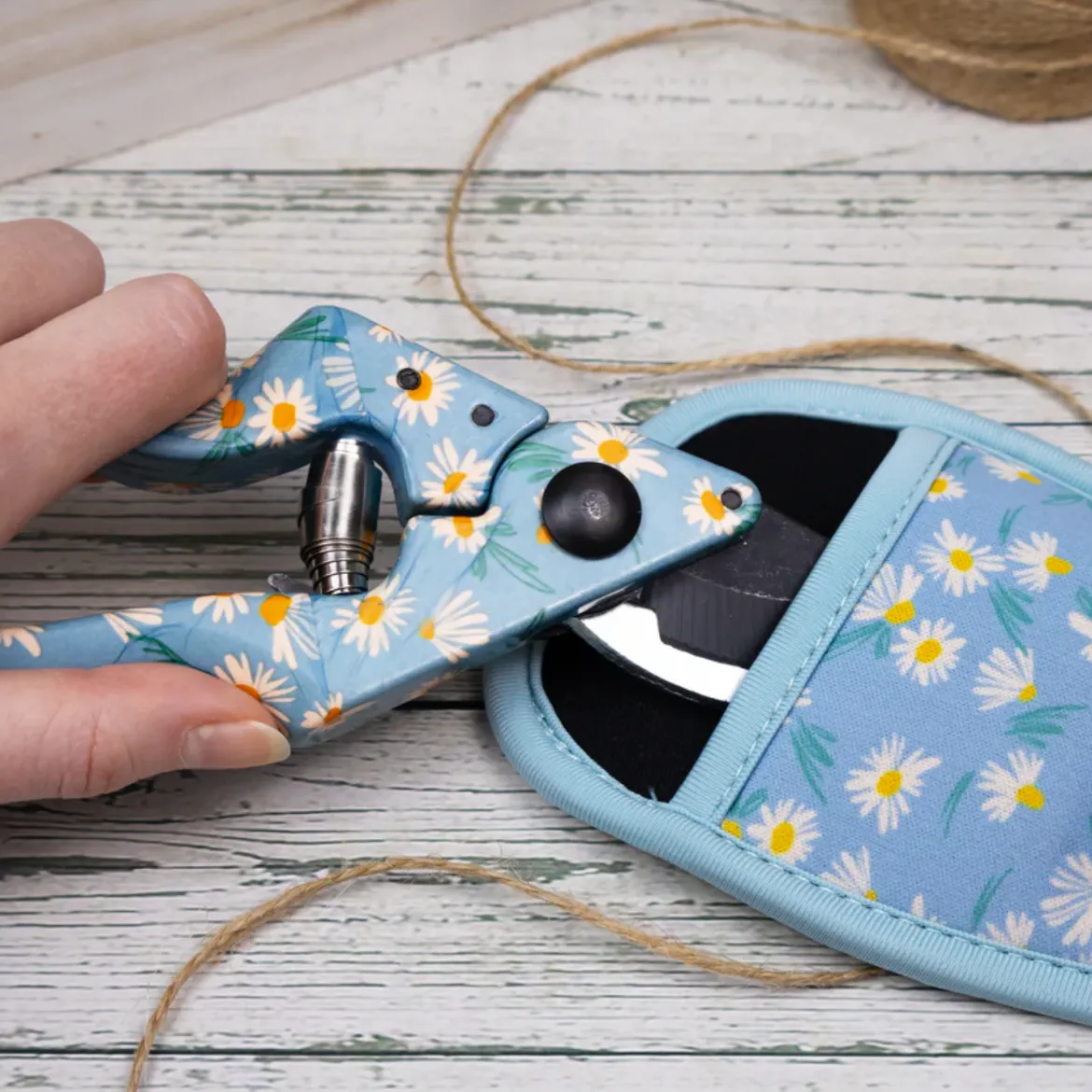 Sécateur avec pochette - Willow and Belle - Daisy Blue