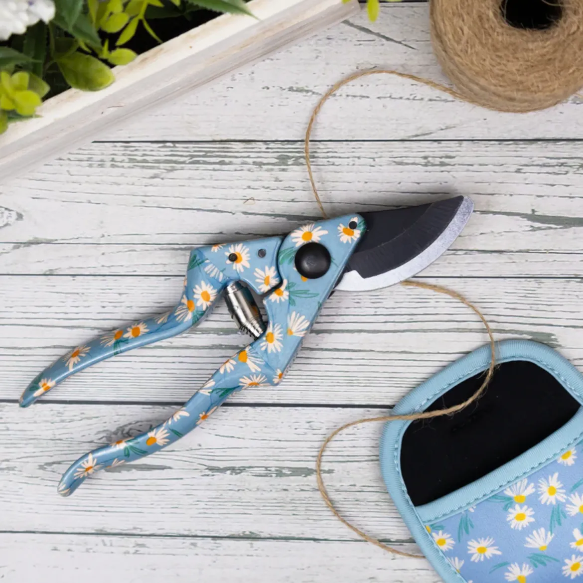 Sécateur avec pochette - Willow and Belle - Daisy Blue