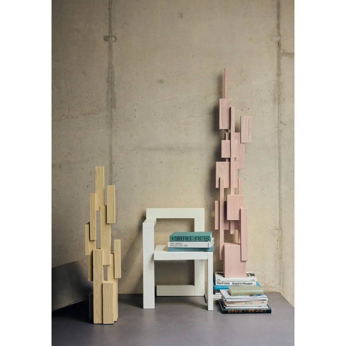 Sculpture Skyscraper - Cream