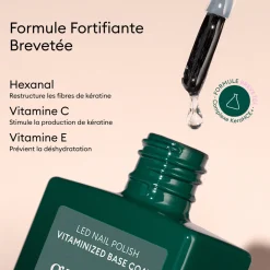 Semi-permanent LED Green Flash™ - Base Coat Vitaminée - 15 ml