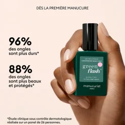 Semi-permanent LED Green Flash™ - Base Coat Vitaminée - 15 ml