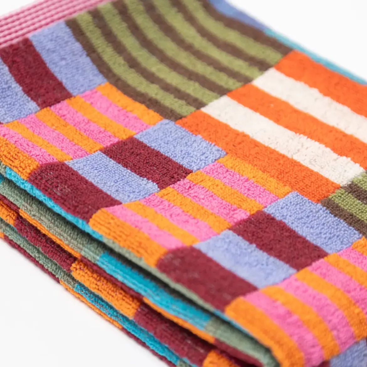 Serviette de Bain #81 - Tulip Quilt