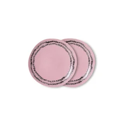 Set de 2 assiettes 70s ceramics - Bubble