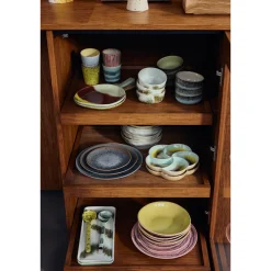 Set de 2 assiettes 70s ceramics - Bubble