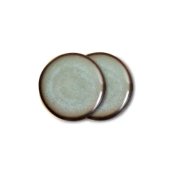 Set de 2 assiettes 70s ceramics - Contrast