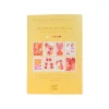 Set de 8 Cartes à peindre par numéro - Palette florale