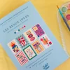 Set de 8 Cartes à peindre par numéro - Les beaux jours
