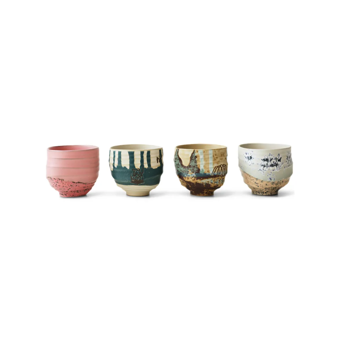 Set de 4 coffee cups