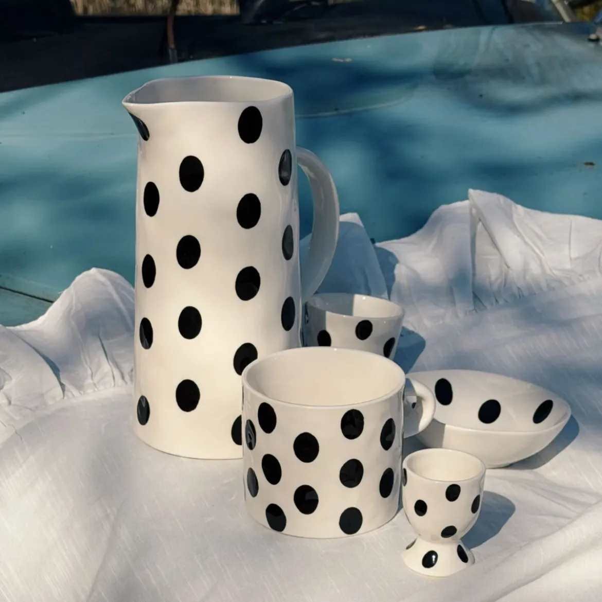 Set de 2 coquetiers - Dotty
