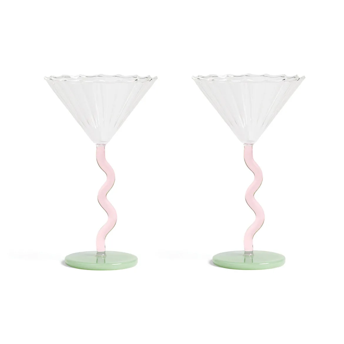 Set de 2 Coupes Curve