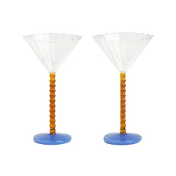 Set de 2 Coupes Perle - Ambre