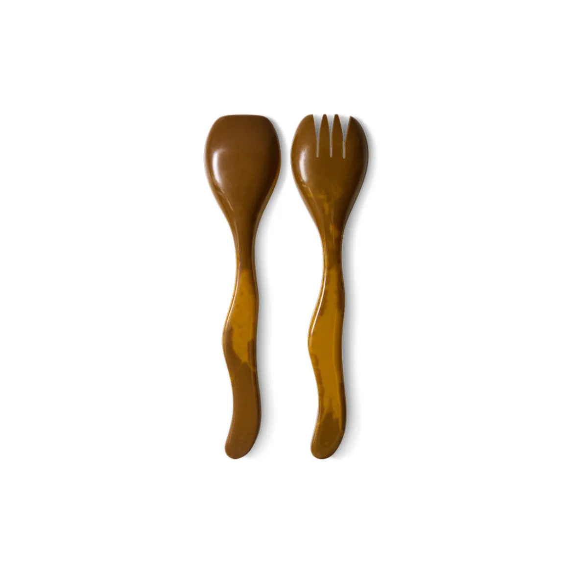 Set de 2 couverts à salade Ochre