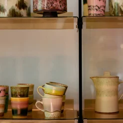 Set de 4 mugs Americano 70s Rococo