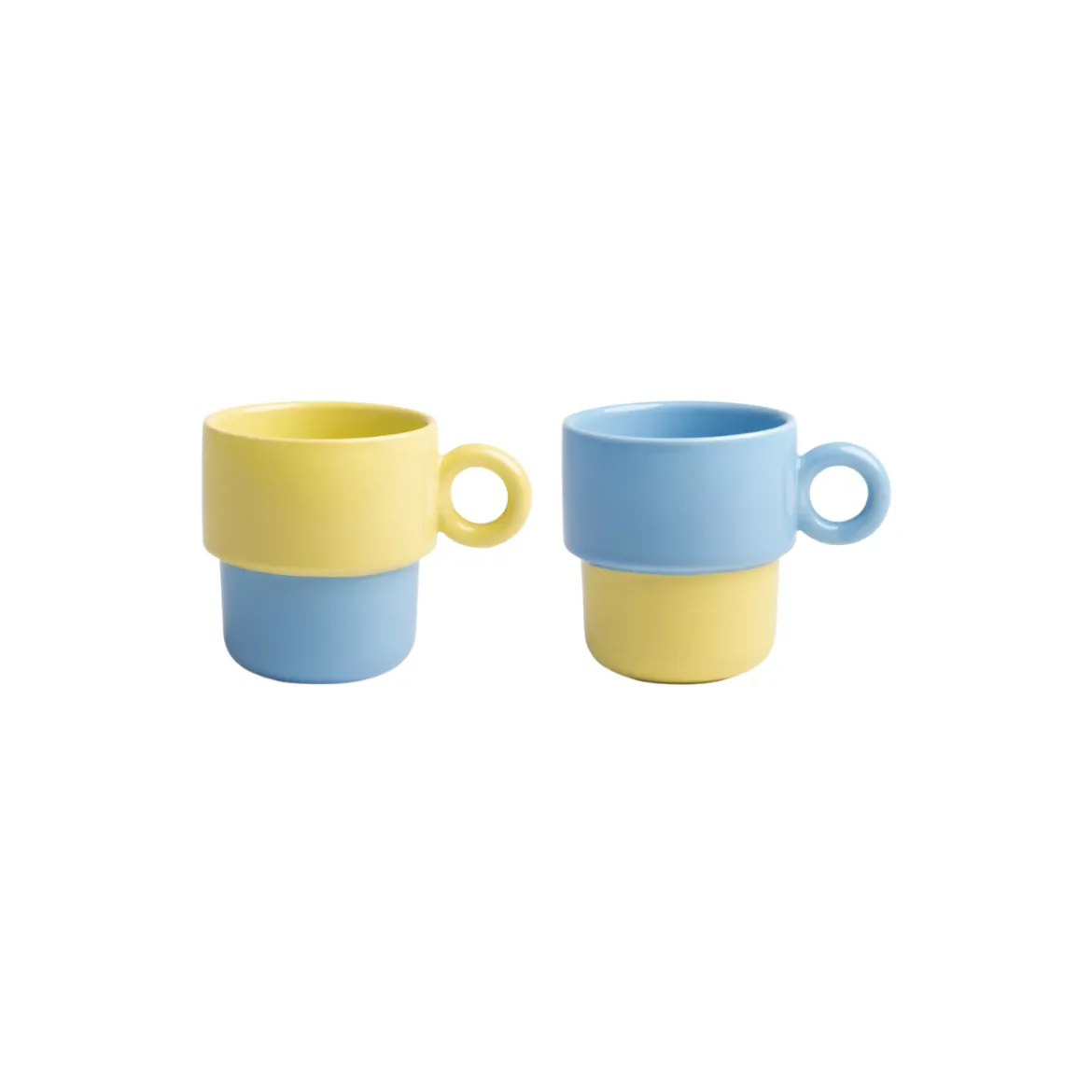 Set de 2 mugs Chiquito L - Blue
