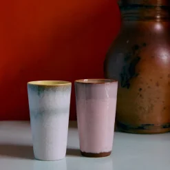 Set de 2 mugs latte 70s Fresco