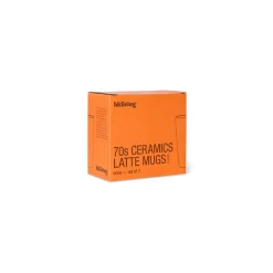 Set de 2 mugs 70s ceramics brine