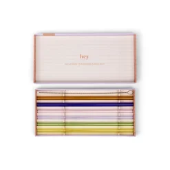 Set de 6 pailles Danny Glass Highball