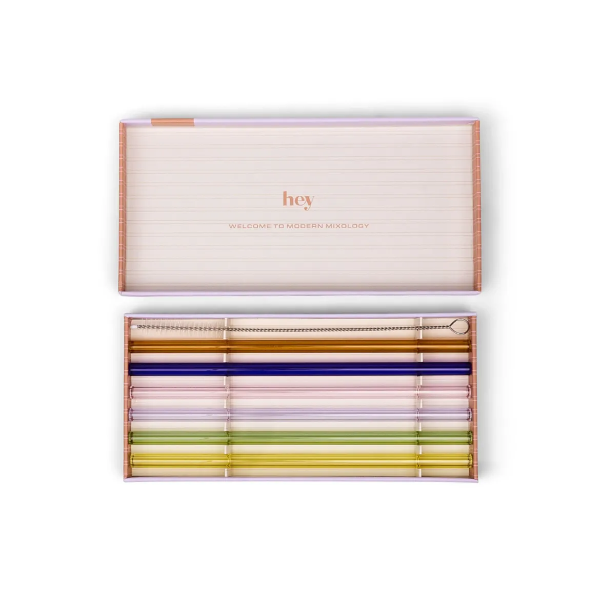 Set de 6 pailles Danny Glass Highball