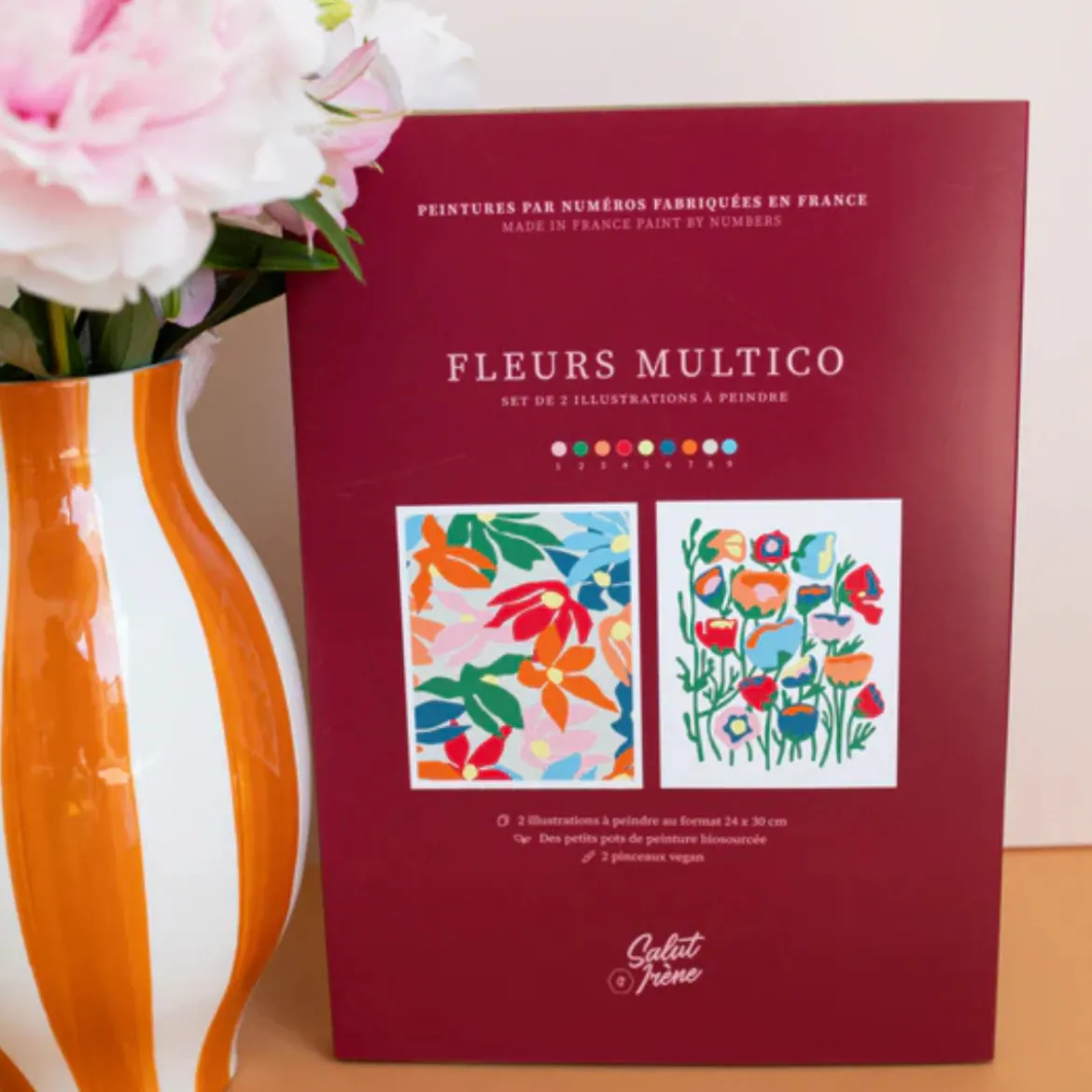 Set de peinture - Fleurs Multico
