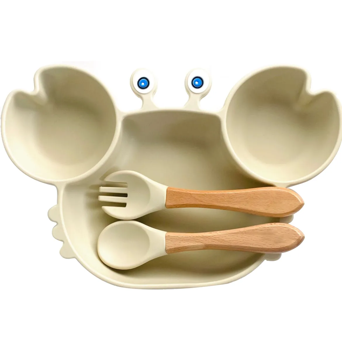 Set de repas avec couvert Crabe