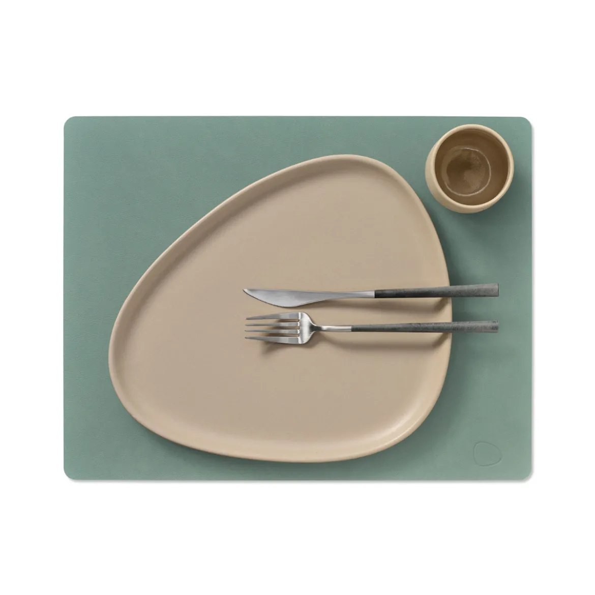 Set de table Carré L - Vert Pastel