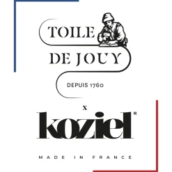 Set de table ovale Offrande à l'amour - Toile de Jouy