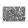 Set de table vinyle plan de Paris Turgot - Notre Dame