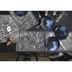 Set de table vinyle plan de Paris Turgot - Vendôme