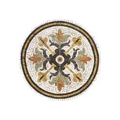 Set de table Vinyle Rond Mosaïque - Helena
