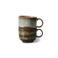 Set de 2 tasses à thé 70s Odyssey