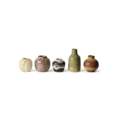 Set de 5 vases S 70s Ceramics