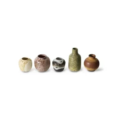 Set de 5 vases S 70s Ceramics