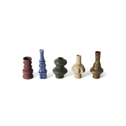 Set de 5 vases S 70s Ceramics - Palette