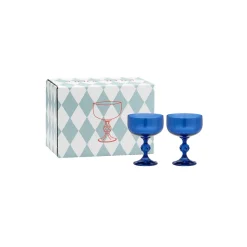 Set de 2 verres Cocktail - Bleu